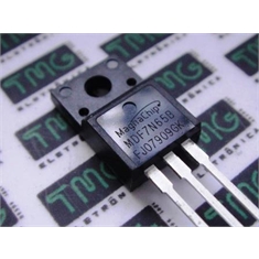 7N65 - Transistor MOSFET N-CH 650V 7A 3-Pinos TO-220 ISOLADO - MDF7N65B - TO 220 ISOLADO